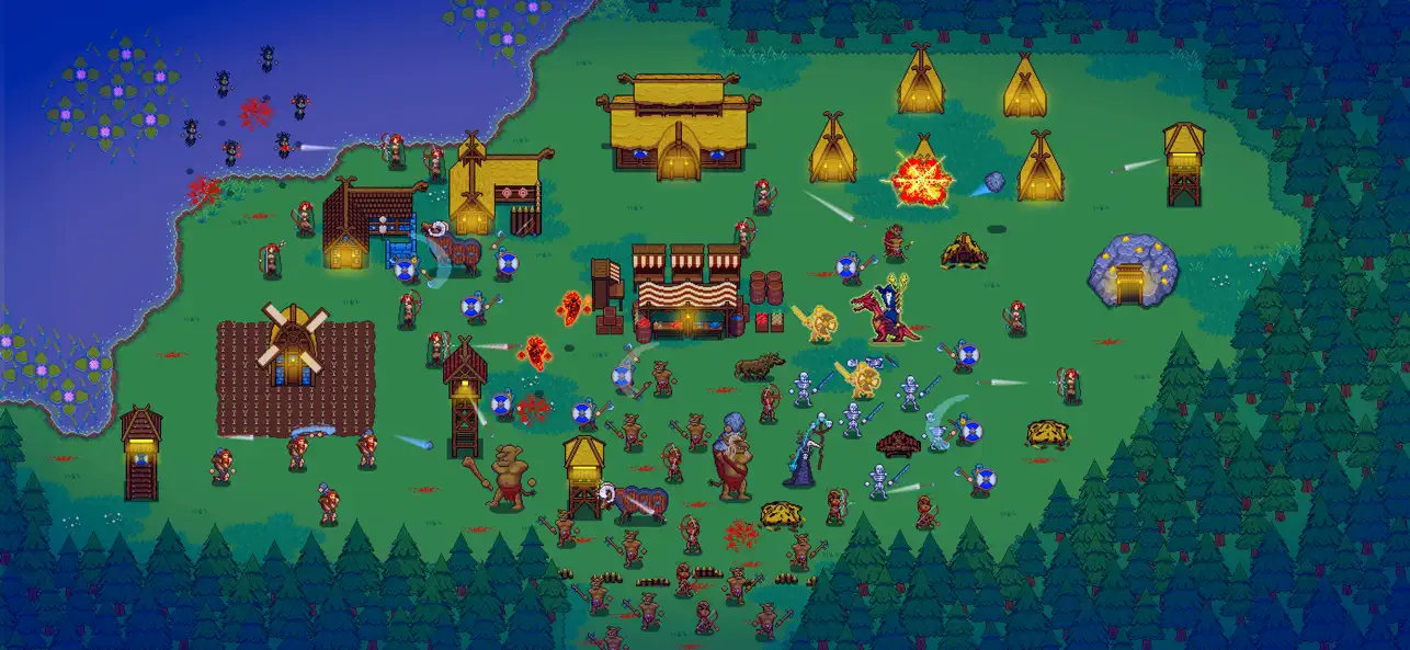 Viking Hero TD: Roguelike RTS screenshot 1