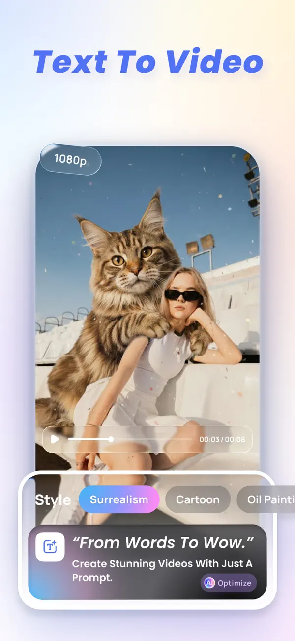 VikPea - AI Video Enhancer screenshot 3