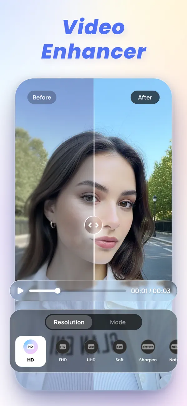 VikPea - AI Video Enhancer screenshot 6
