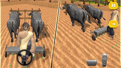 Village Farmers Plowing Harves screenshot 1