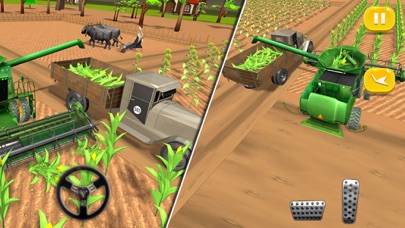 Village Farmers Plowing Harves screenshot 4