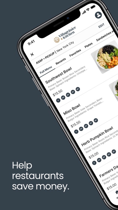 Village Juice & Kitchen App screenshot 3