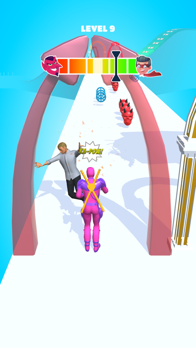 Villain Hero Run screenshot 1