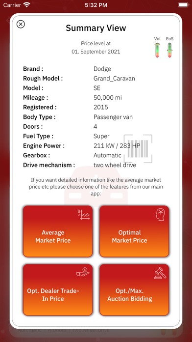 VIN Decoder APP screenshot 1