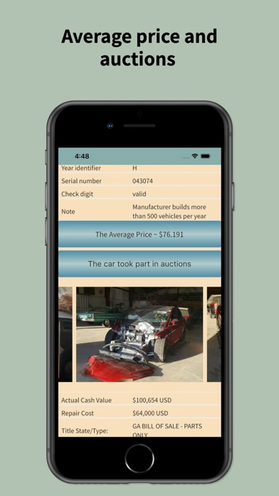 VIN decoder & VIN code scanner screenshot 4