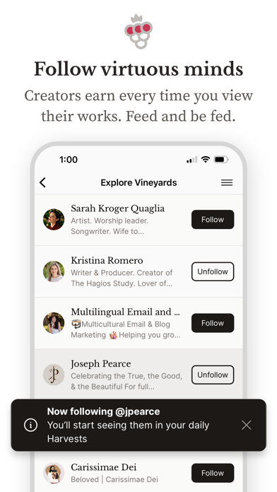 Vineyard: Find Virtuous Minds screenshot 4