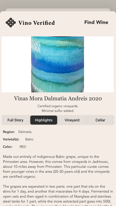 Vino Verified screenshot 4