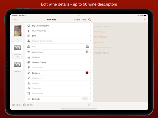 VinoCell - wine cellar manager screenshot 6