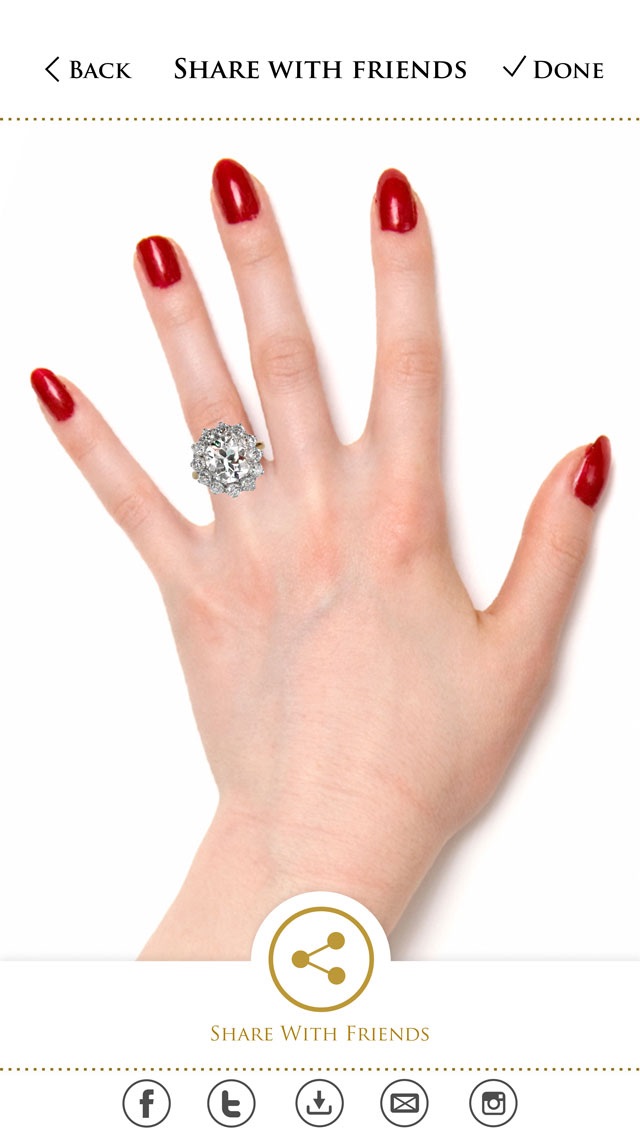 Vintage Engagement Rings - Try It On - Estate Diamond Jewelry screenshot 4