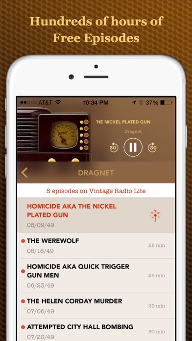 Vintage Radio Lite screenshot 2