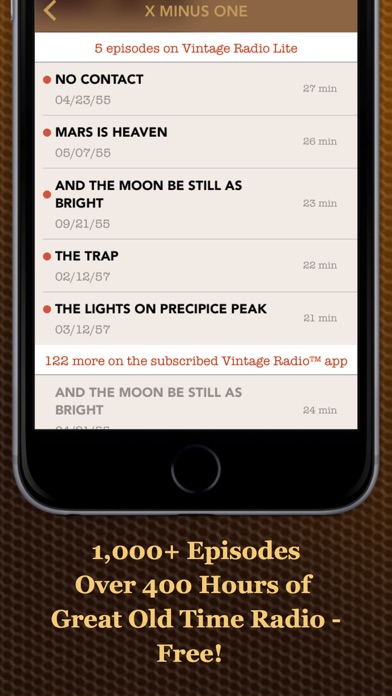 Vintage Radio Lite screenshot 1
