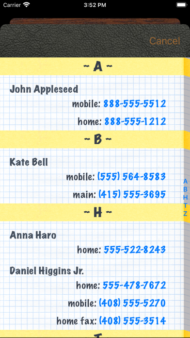 vintagePhone screenshot 2