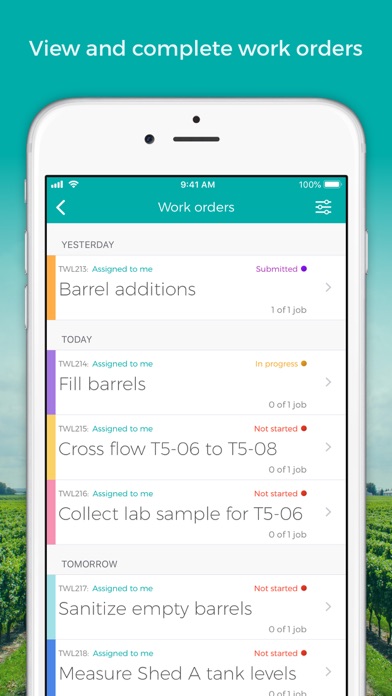 vintrace screenshot 5