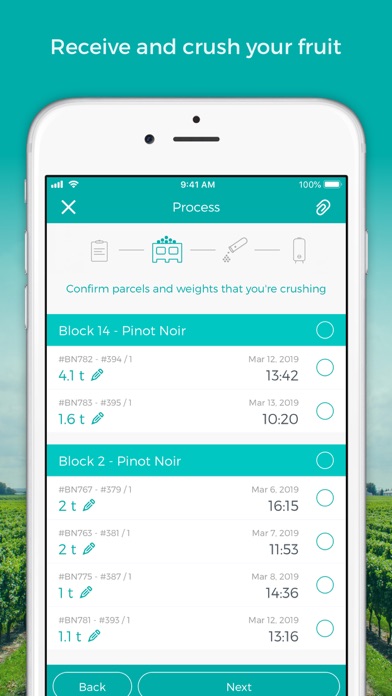 vintrace screenshot 4