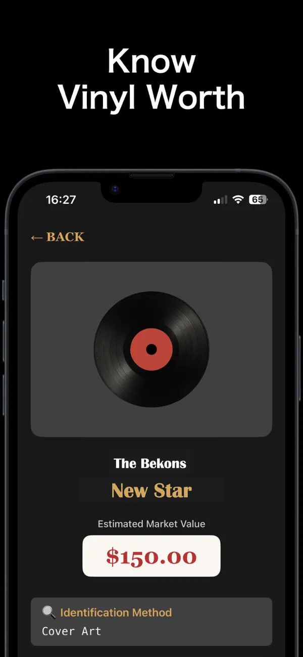 Vinyl Identifier: Snap & Price screenshot 3