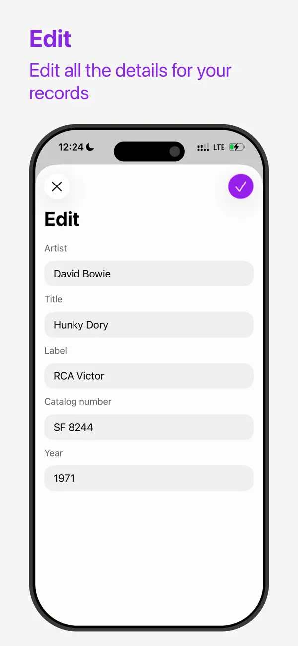 Vinyl Record App screenshot 1