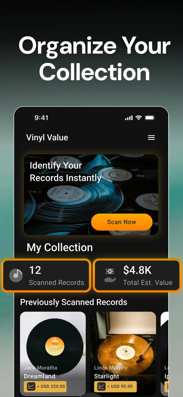 Vinyl Value: Scan & Identify screenshot 1
