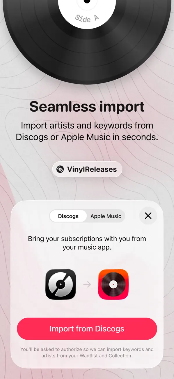 VinylReleases: New Drop Alerts screenshot 1