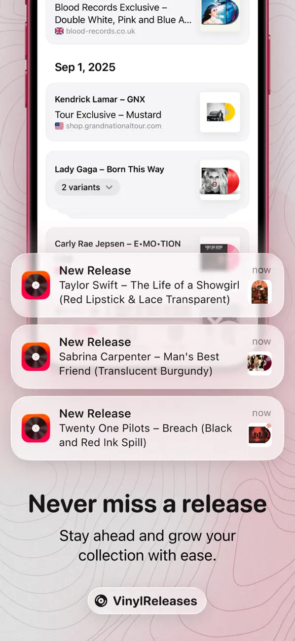VinylReleases: New Drop Alerts screenshot 6