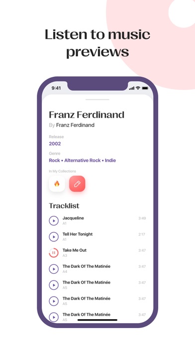Vinyls: Manage your collection screenshot 1