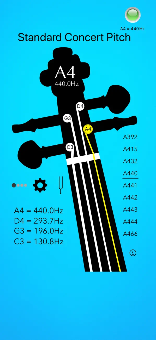Viola Tuner Basic screenshot 6