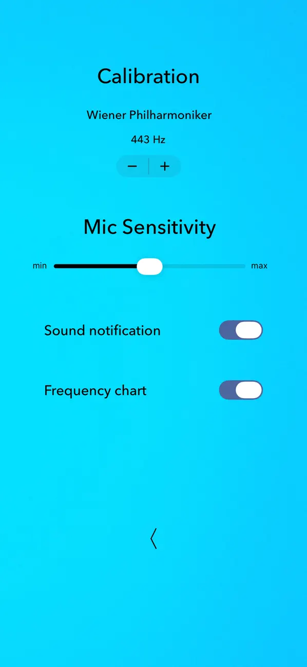 Viola Tuner Basic screenshot 2