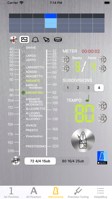 Viola Tuner - Pitch screenshot 2