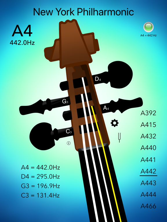 Viola Tuner Professional screenshot 6