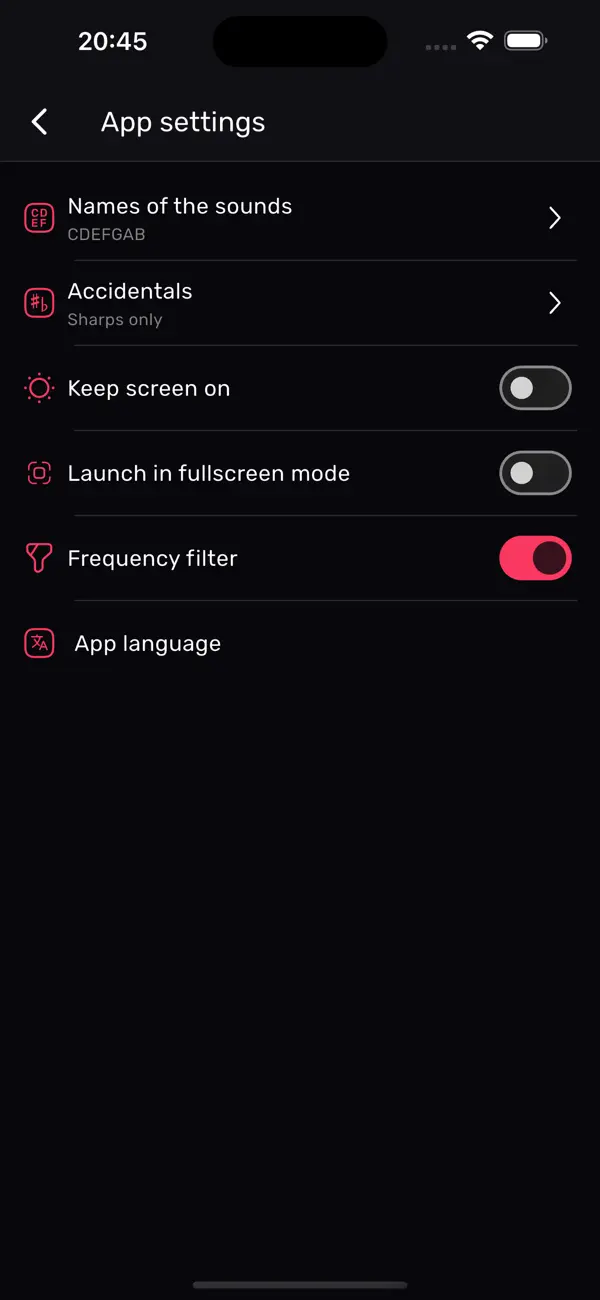 Viola Tuner – XTuner PRO screenshot 3