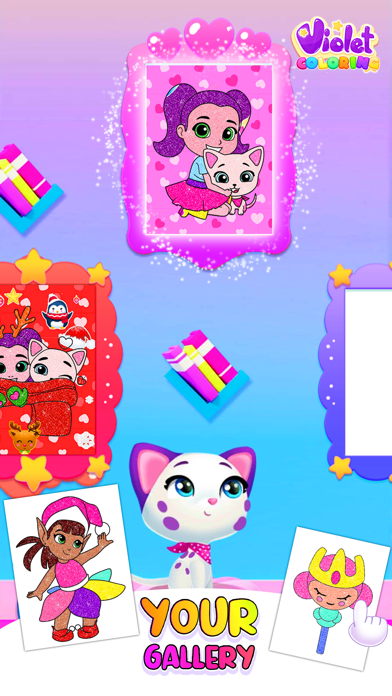 Violet Coloring Book screenshot 1