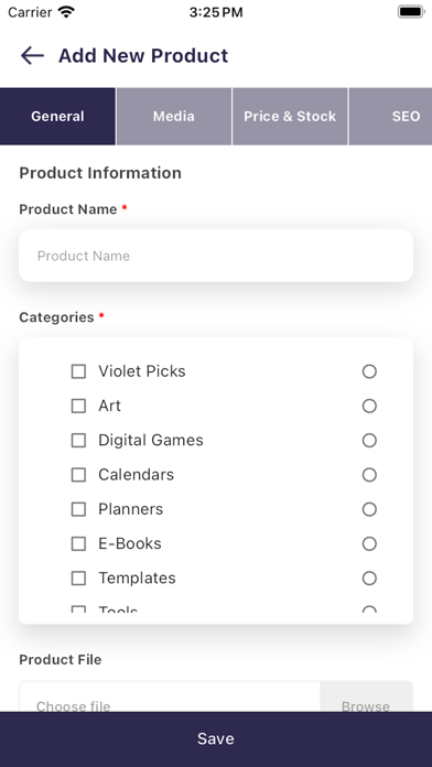 Violet Seller screenshot 1