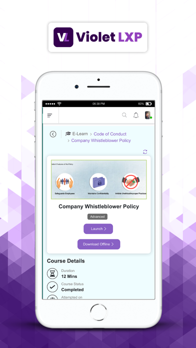 VioletLXP screenshot 2