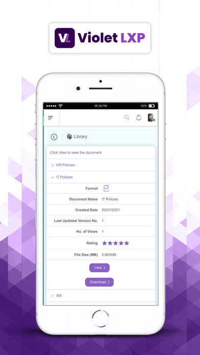 VioletLXP screenshot 1