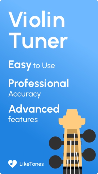 Violin Tuner - LikeTones screenshot 4