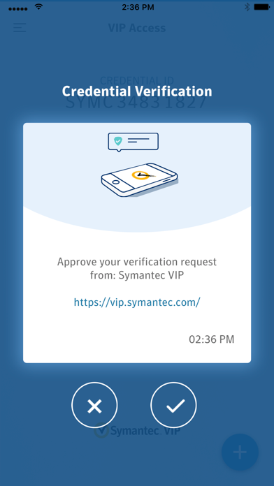 VIP Access for iPhone screenshot 2
