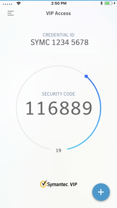 VIP Access for iPhone screenshot 3
