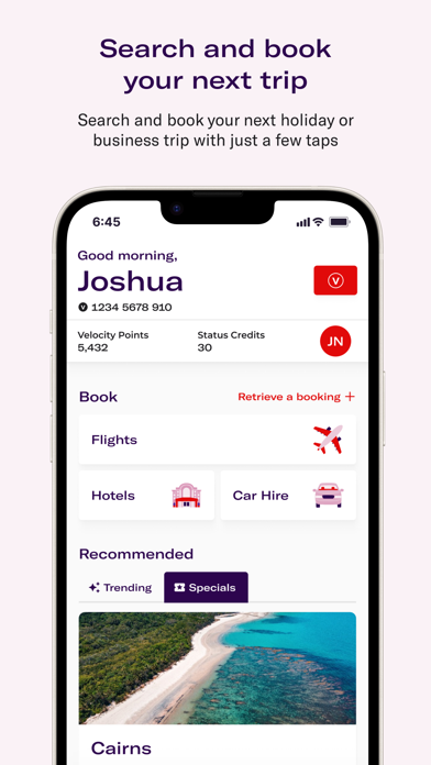 Virgin Australia screenshot 4