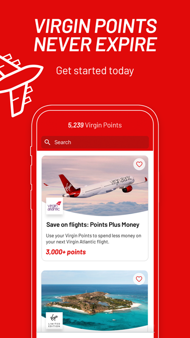 Virgin Red: The Rewards Club screenshot 1