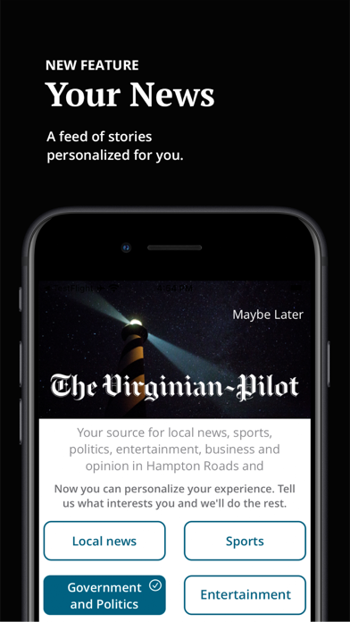 Virginian Pilot screenshot 3