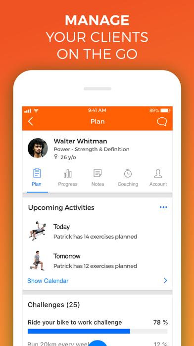 Virtuagym Coach screenshot 6