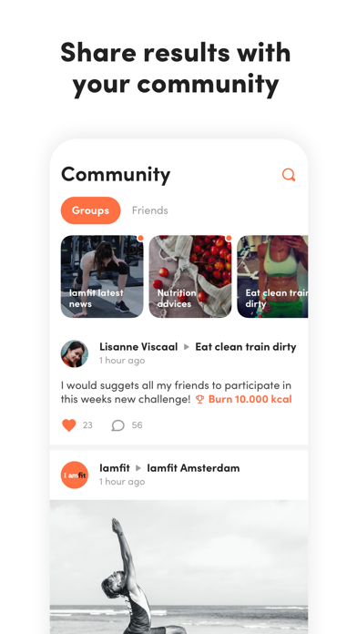 Virtuagym: Fitness & Workouts screenshot 1