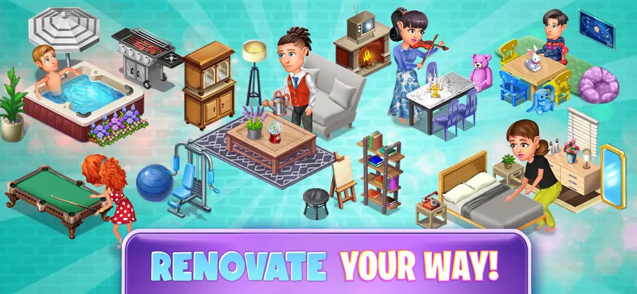 Virtual Families Our New Home screenshot 1