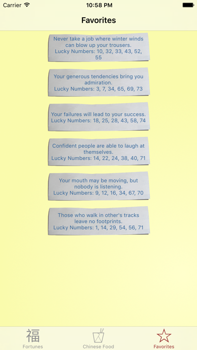 Virtual Fortune Cookie screenshot 1