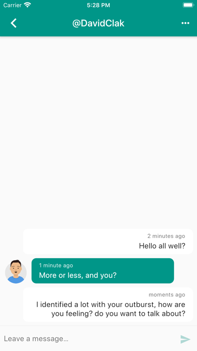 Virtual Friend Shoulder: Vent screenshot 2