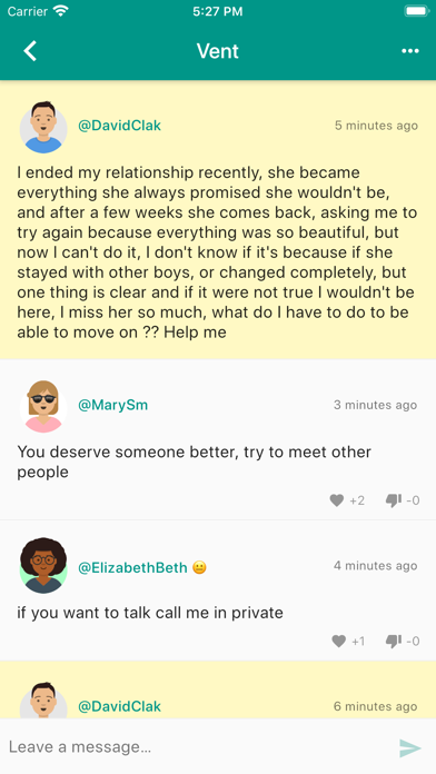 Virtual Friend Shoulder: Vent screenshot 3