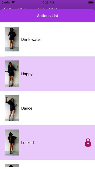Virtual Girl - Simulator screenshot 2