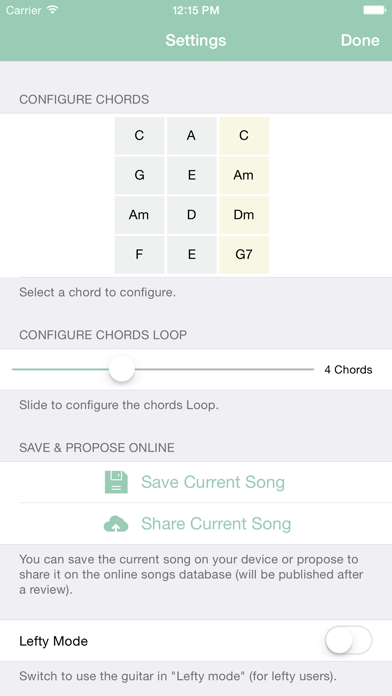 Virtual Guitar Free screenshot 1