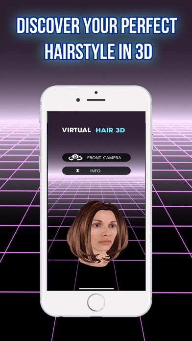Virtual Hair 3D screenshot 5