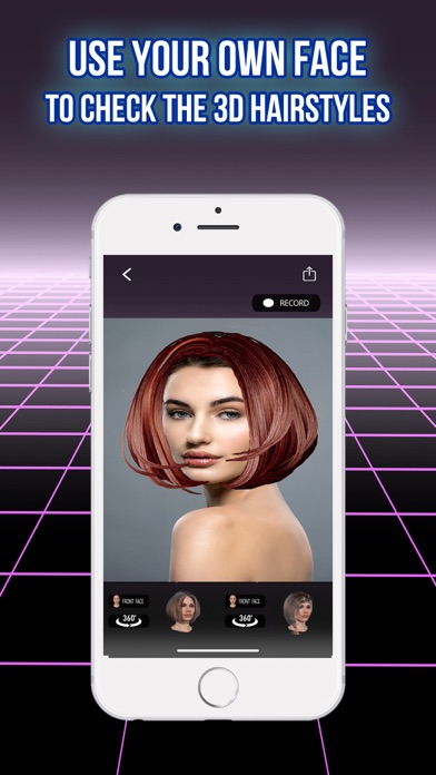 Virtual Hair 3D screenshot 1