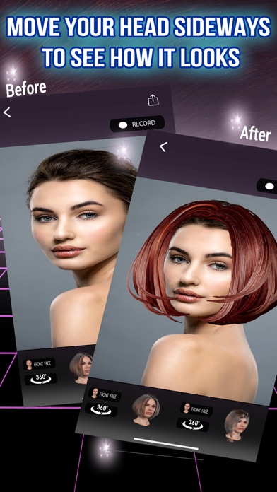 Virtual Hair 3D screenshot 3